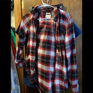 American Eagle Boyfriend Cut Flannel